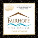 2025 Table Fairhope Title